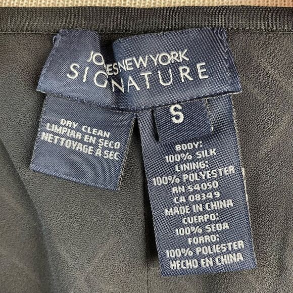 Jones New York Signature Silk Skirt Size S EUC - Picture 5 of 5